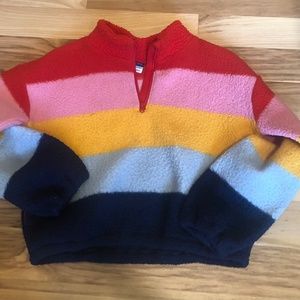Old Navy Striped Fleece